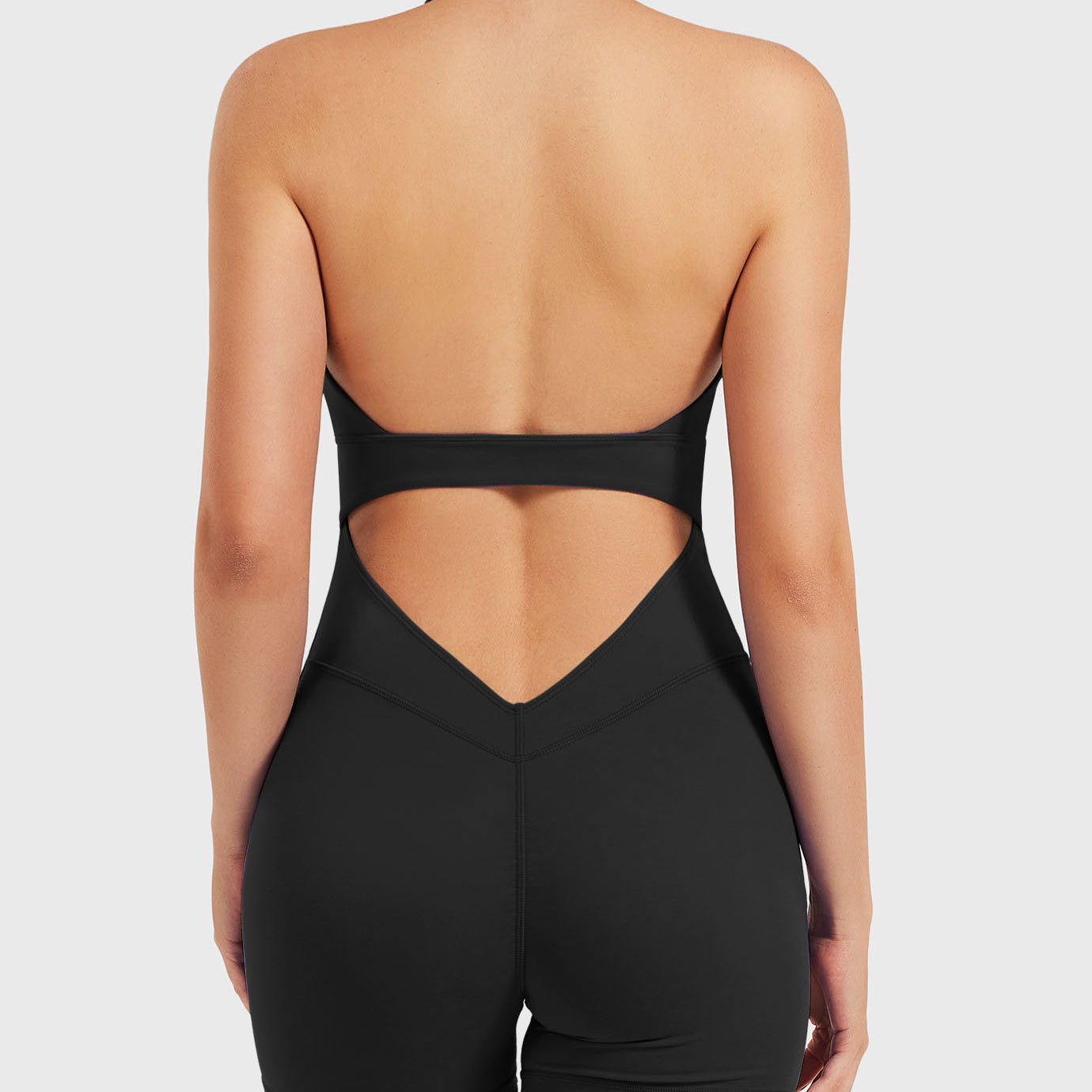 Yeoreo Joceline Backless Halter Romper