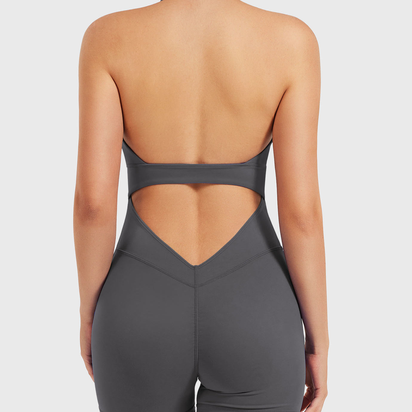 Yeoreo Joceline Backless Halter Romper