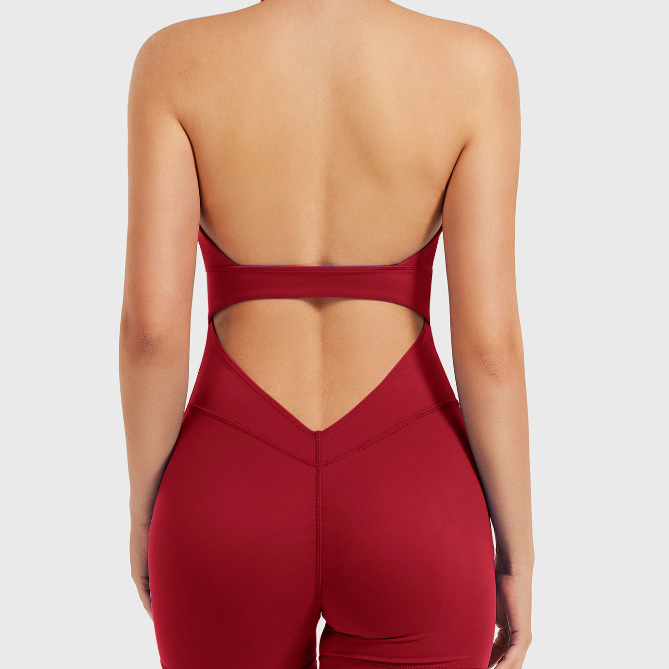 Yeoreo Joceline Backless Halter Romper