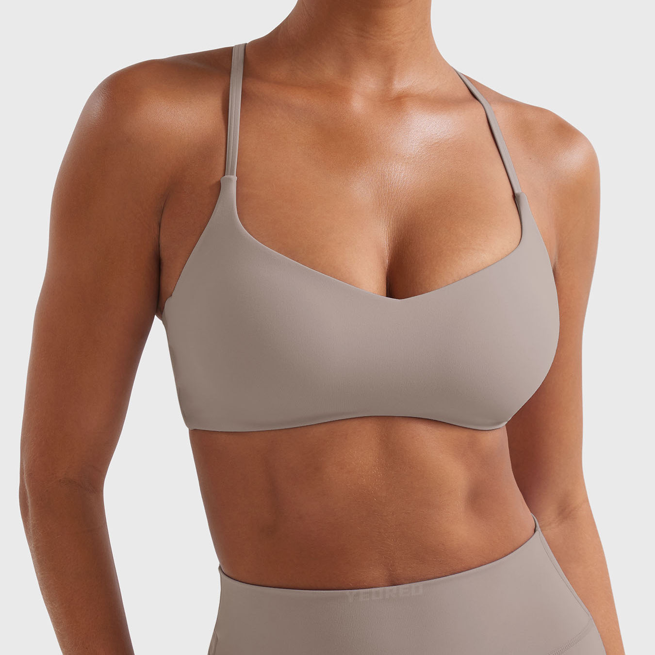 Yeoreo Paisely Y‑Back Sports Bra