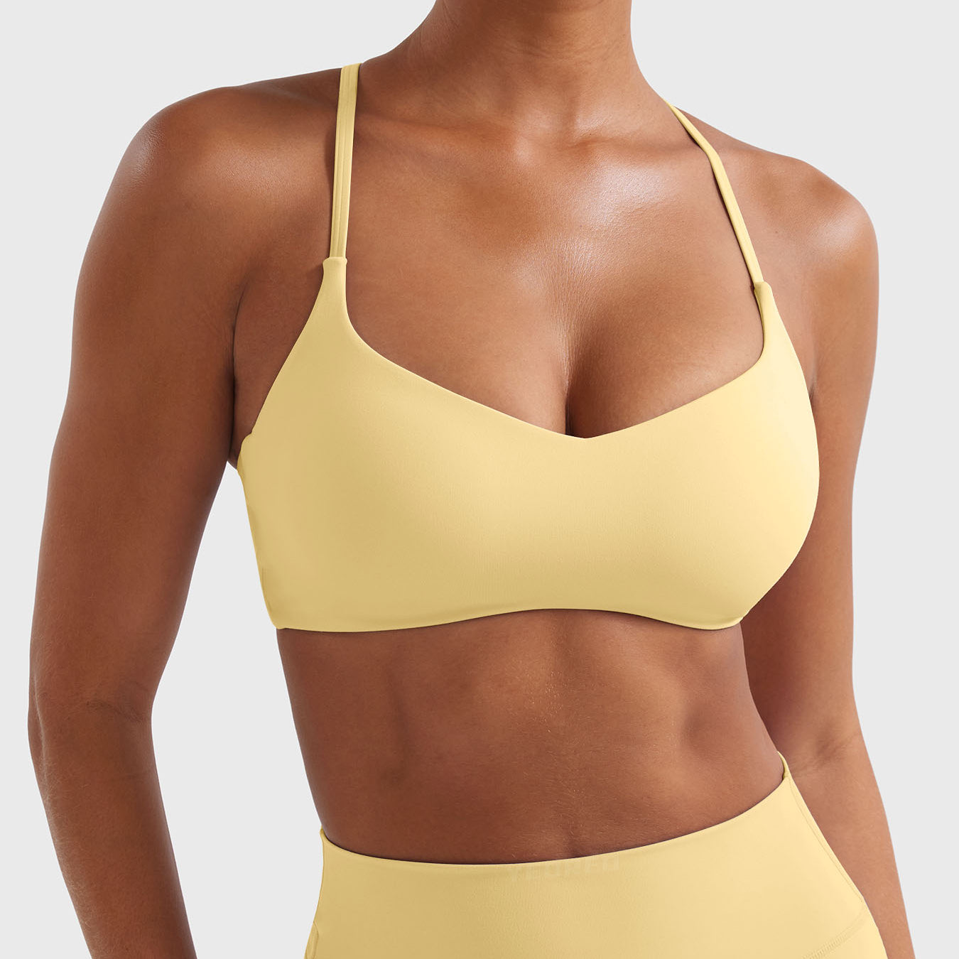 Yeoreo Paisely Y‑Back Sports Bra