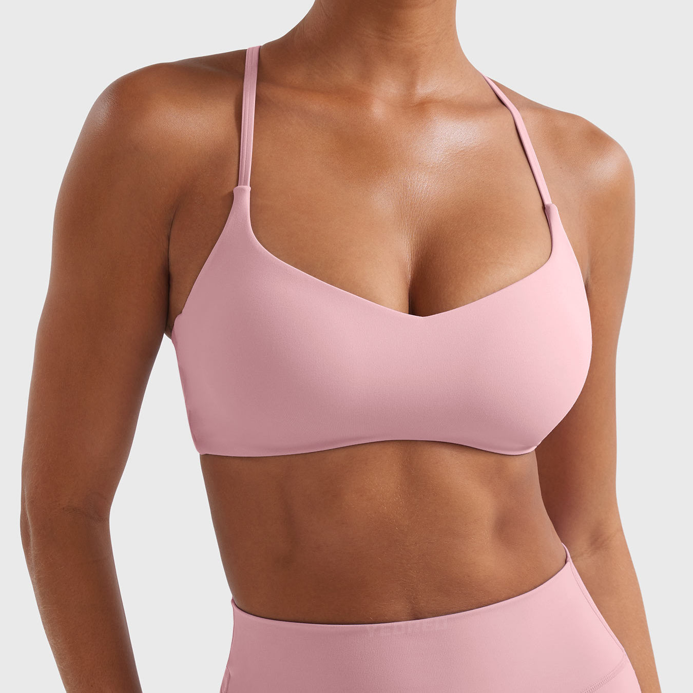 Yeoreo Paisely Y‑Back Sports Bra