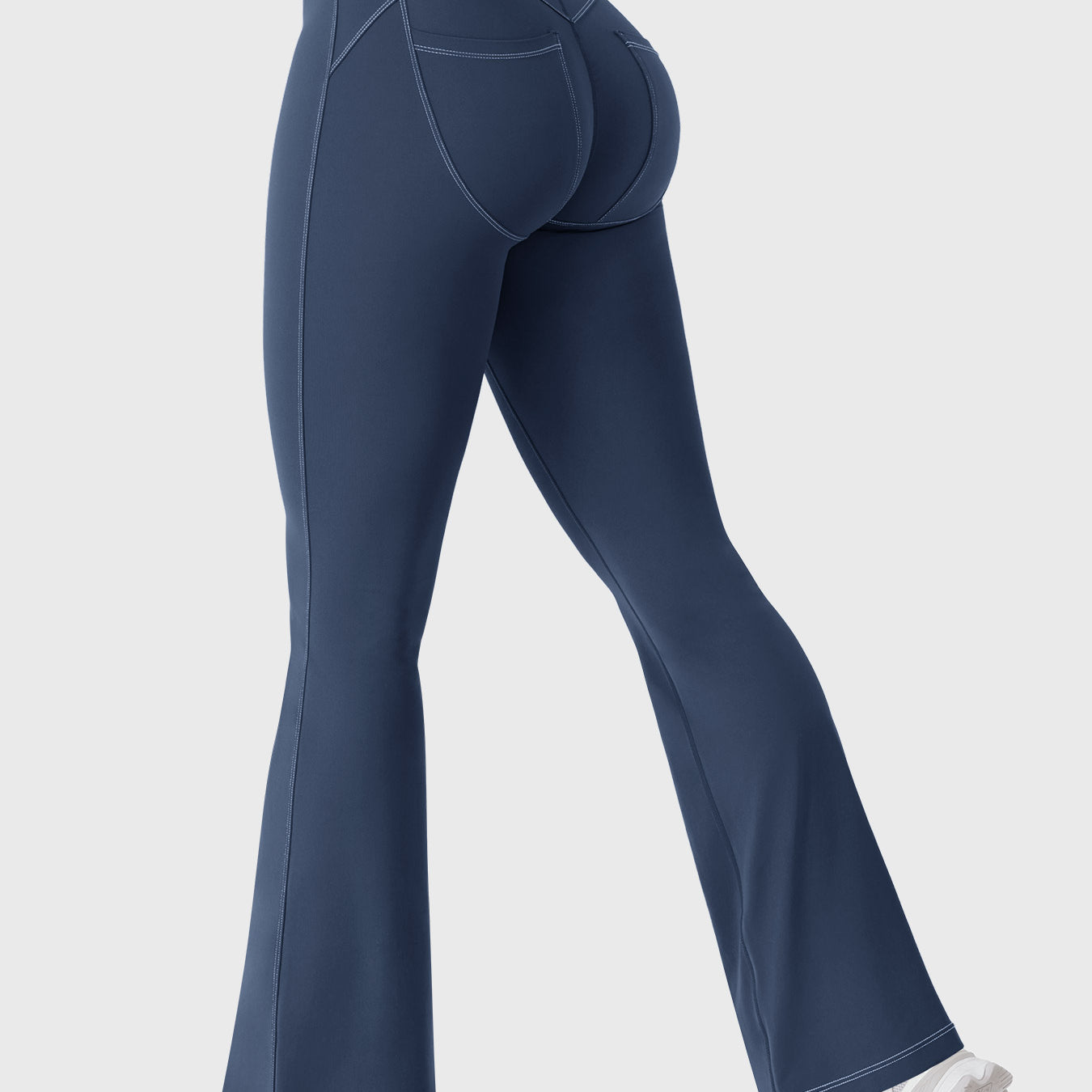 Yeoreo Astridy Faux Denim Flared Leggings