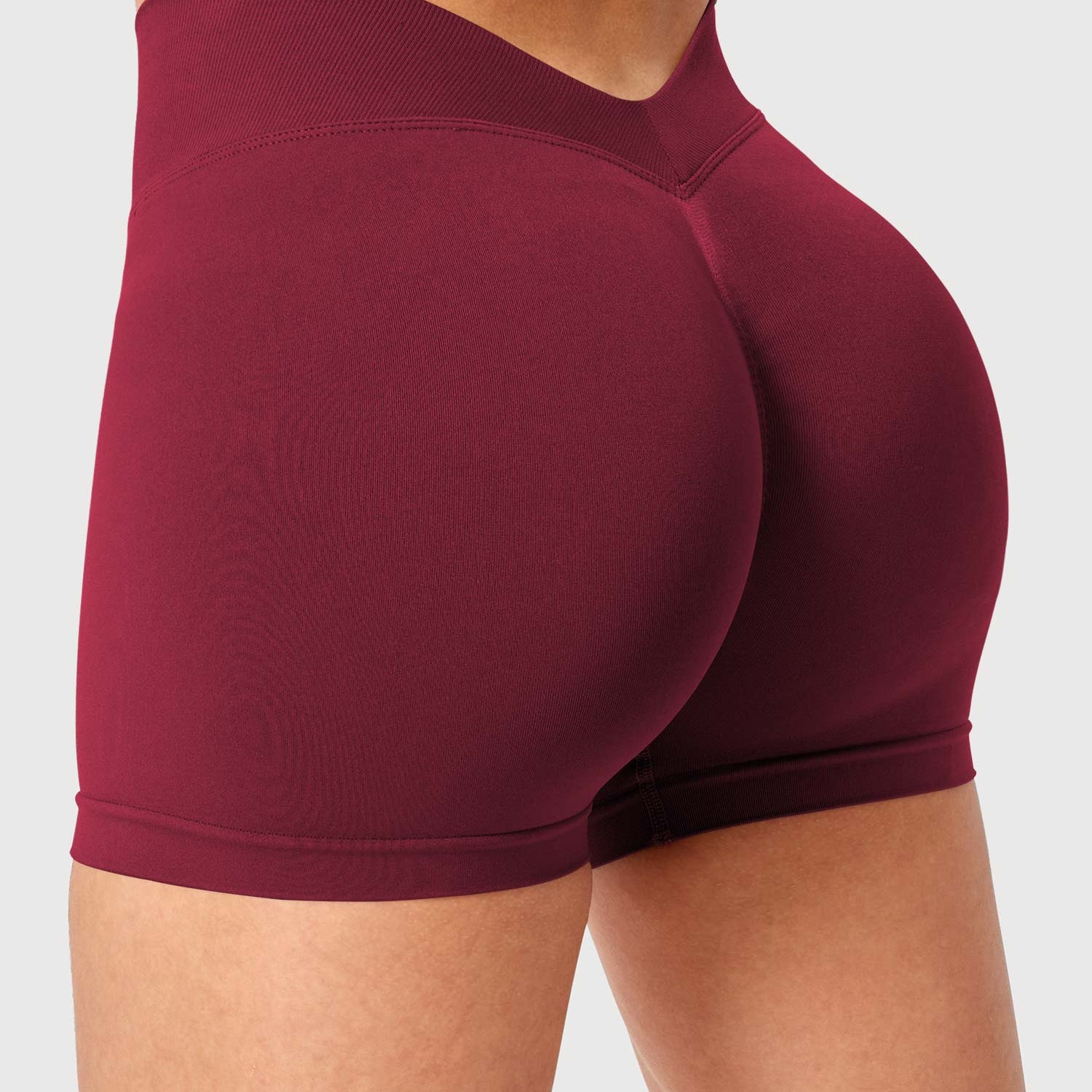 Pantalones cortos sin costuras Yeoreo V Cross Liz de 3,6"