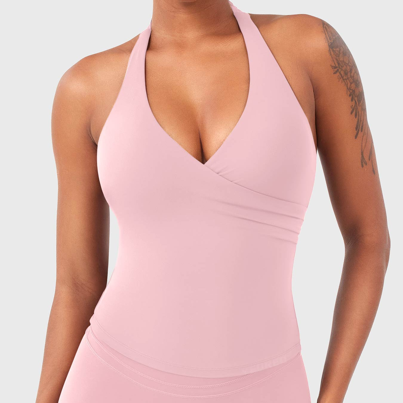 Yeoreo Elevine V Neck Halter Tank