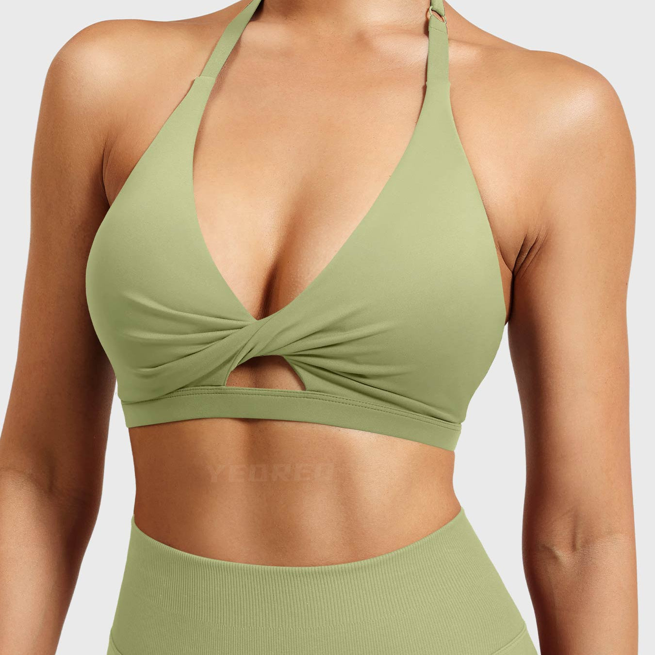 Yeoreo Micaela Twist Front Sports Bra