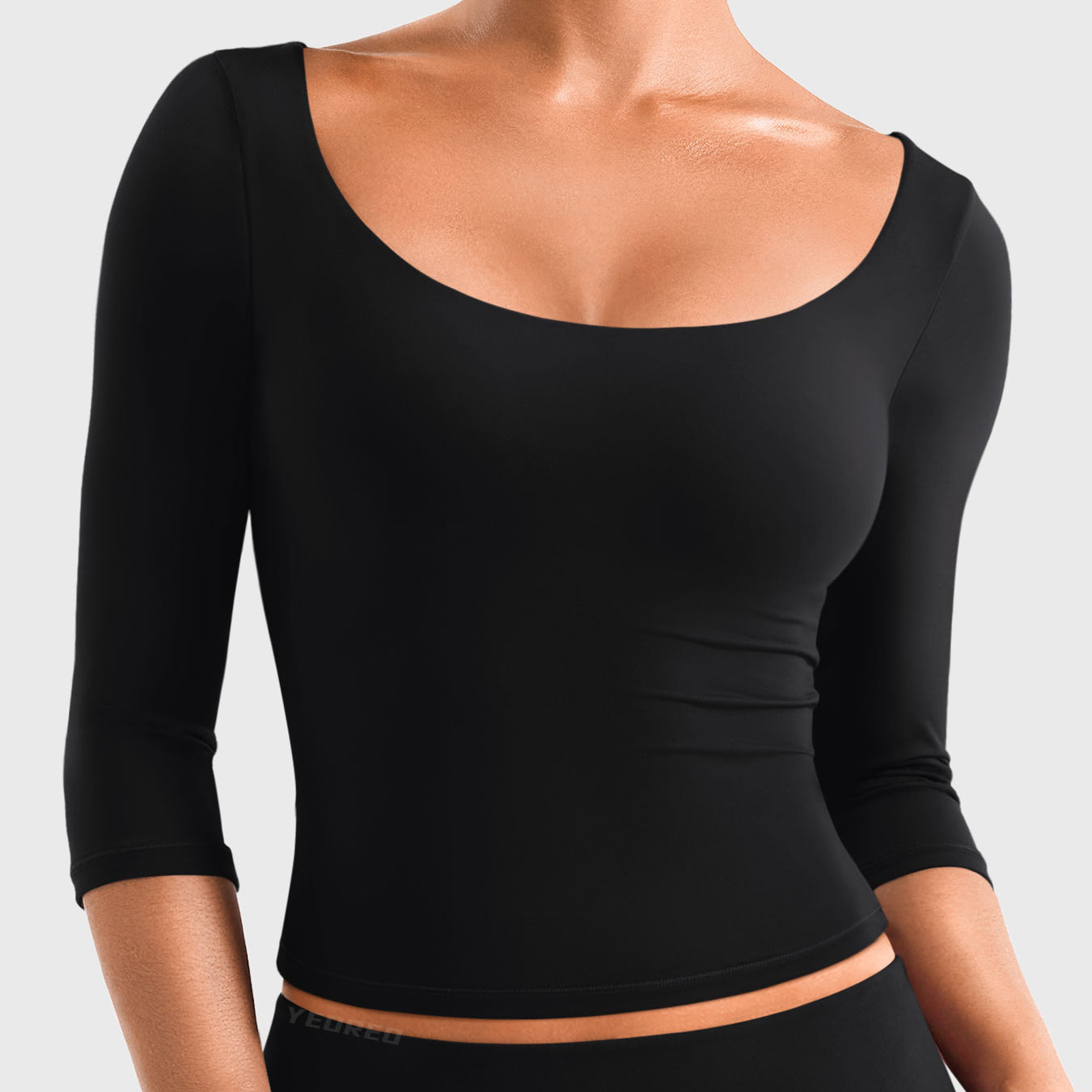 Yeoreo Hanlar 3/4 Sleeve Top
