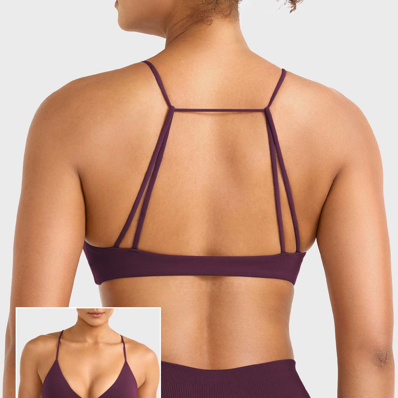 Yeoreo Jocelyna Minimal Strappy Sports Bra