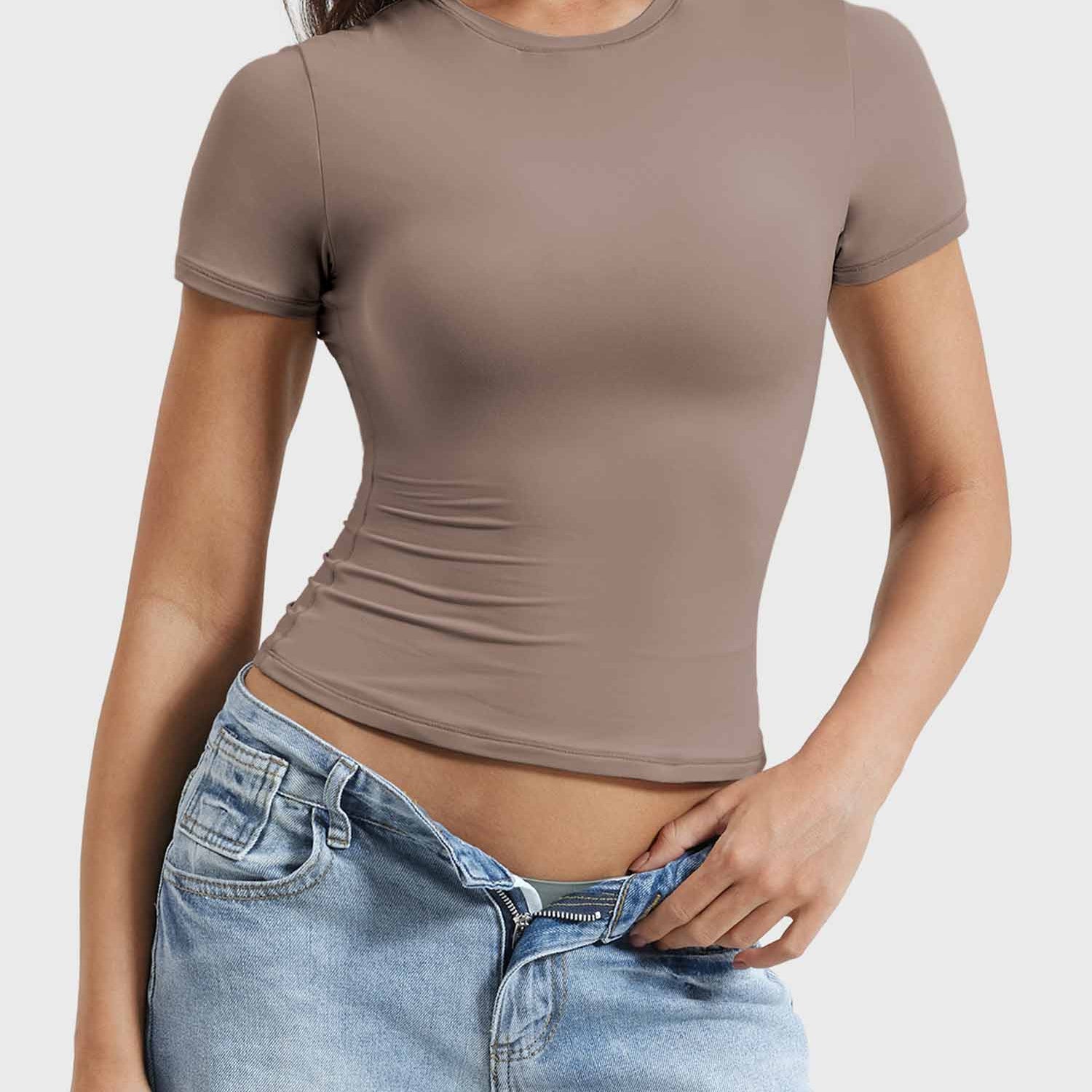 Yeoreo Sweeney Crew Neck Shirts