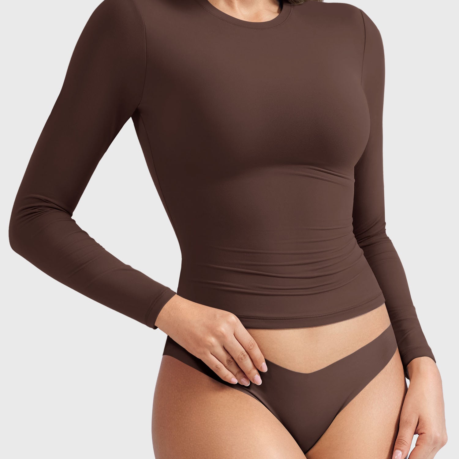 Yeoreo Sweeney Long Sleeves Shirts