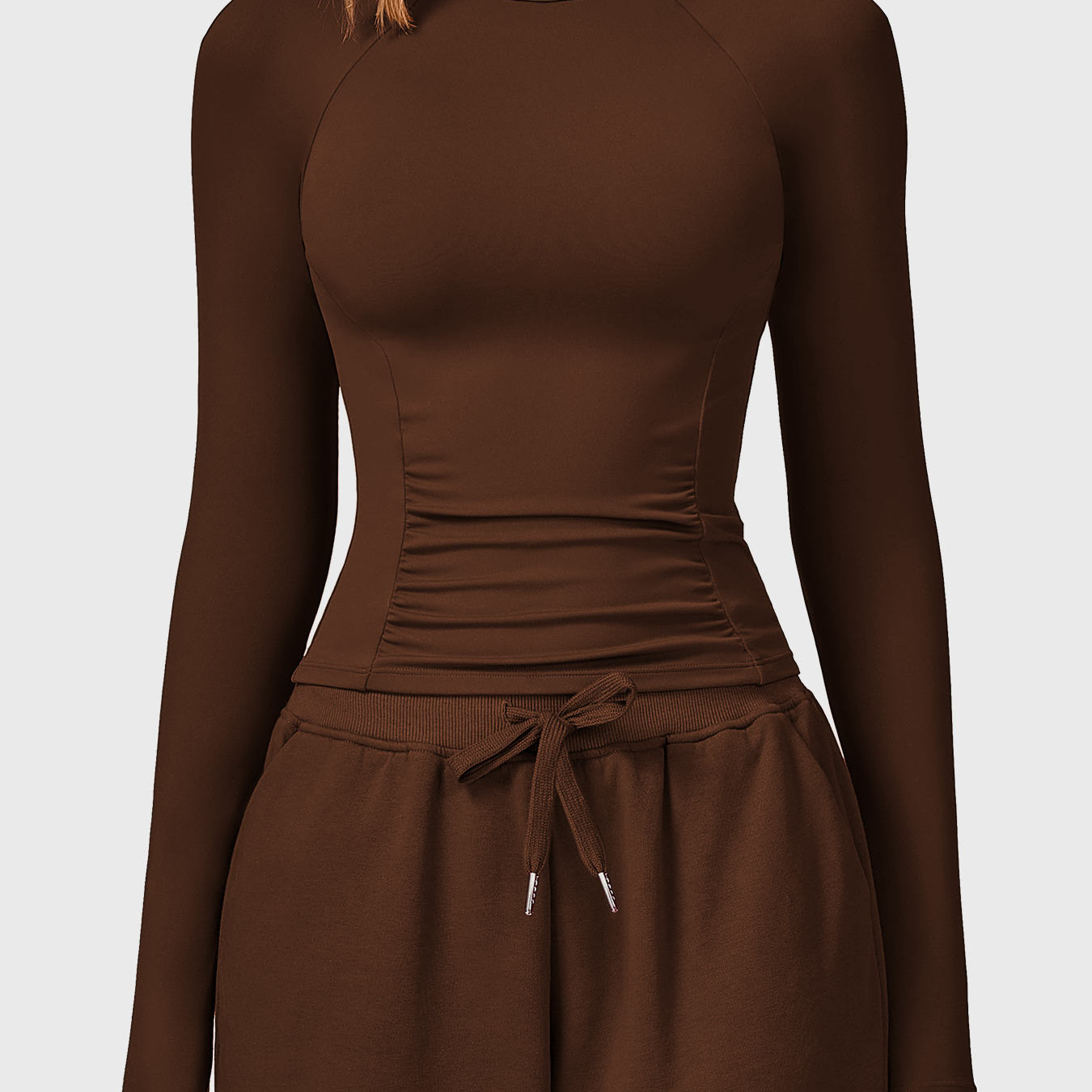 Yeoreo Lesley Sculpted Long Sleeves Top