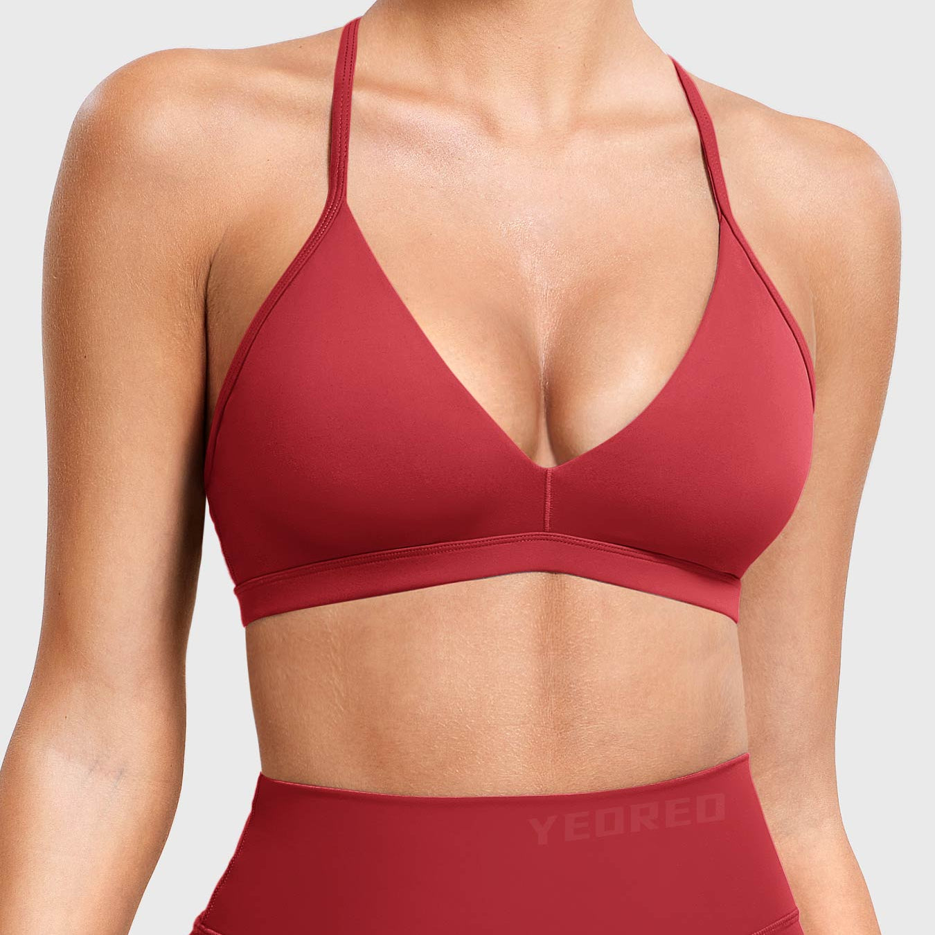 Yeoreo Ericie V Neck Sports Bra