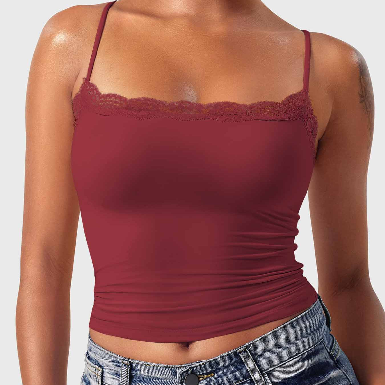 Yeoreo Annabely Square Neck Lace Tank