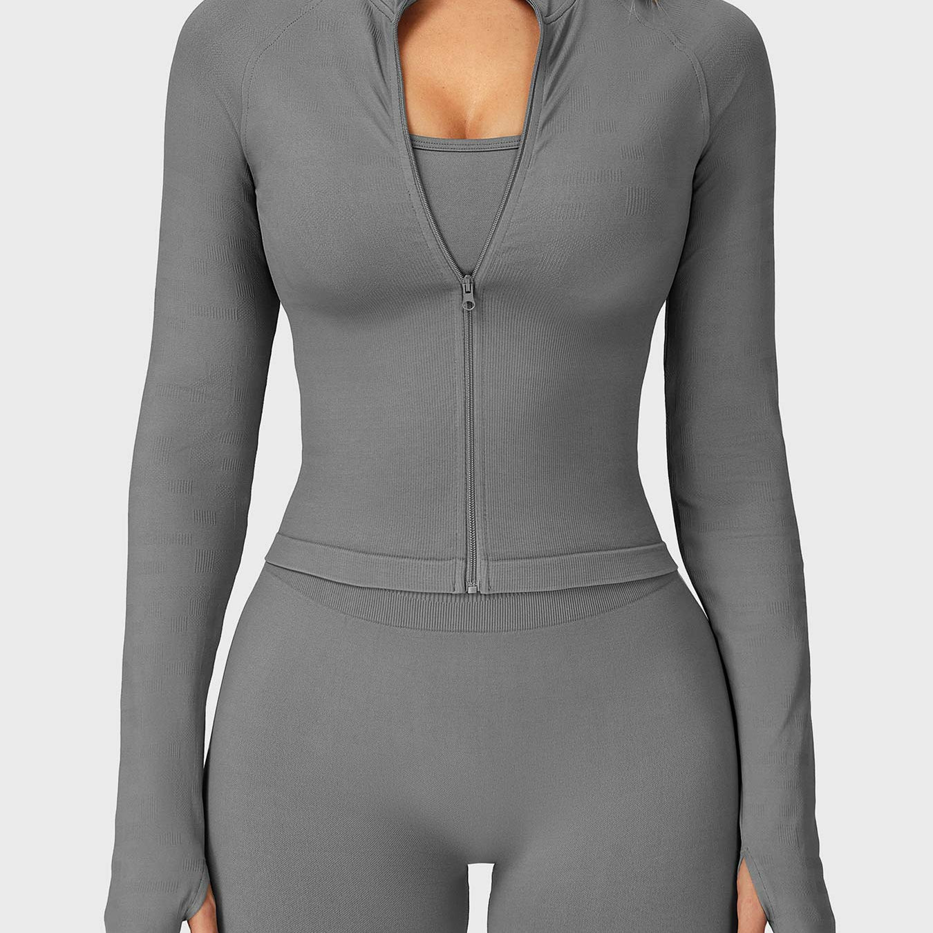 Yeoreo Alina Seamless Zip Up Jacket