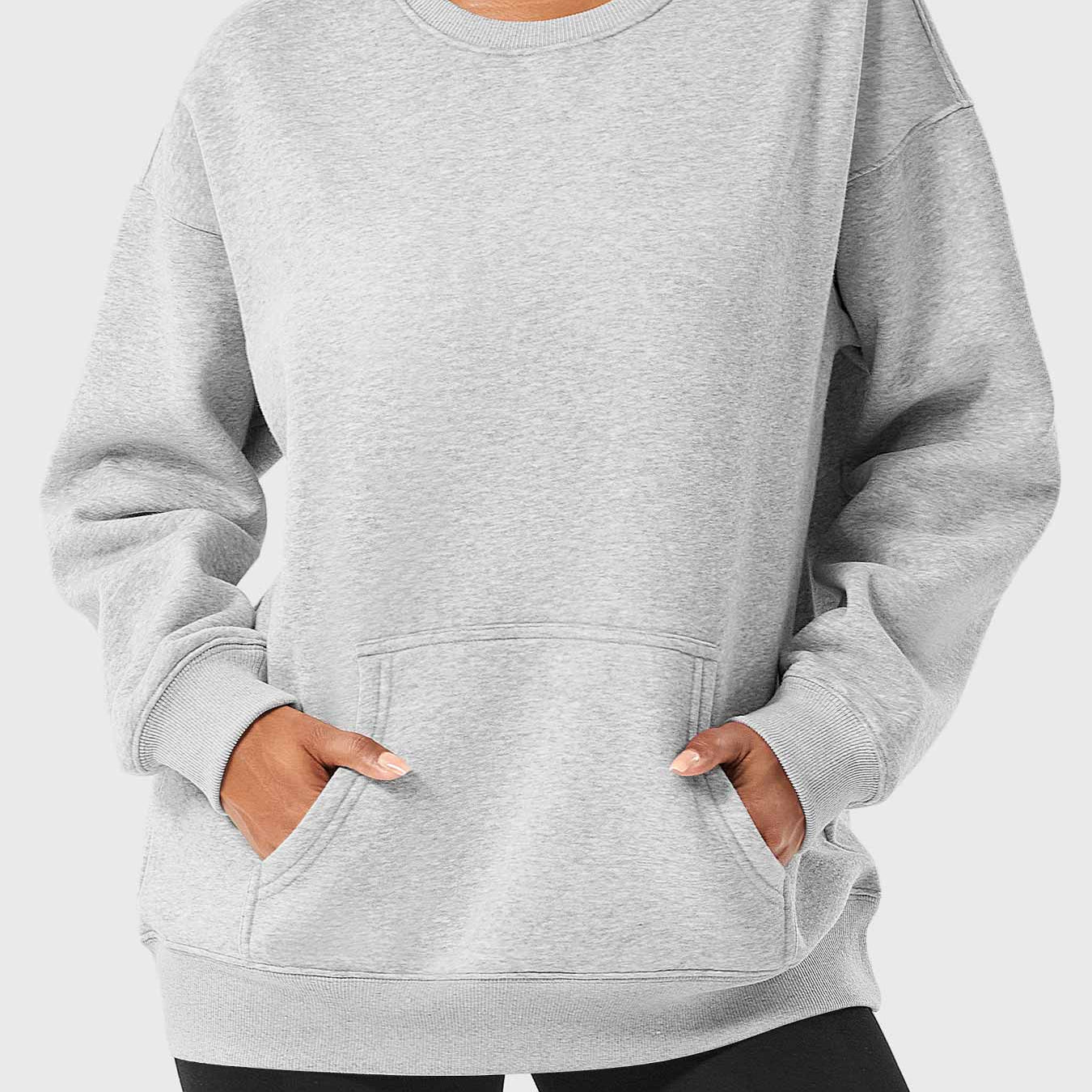 Yeoreo Jocely Oversized Fleece Sweatshirts