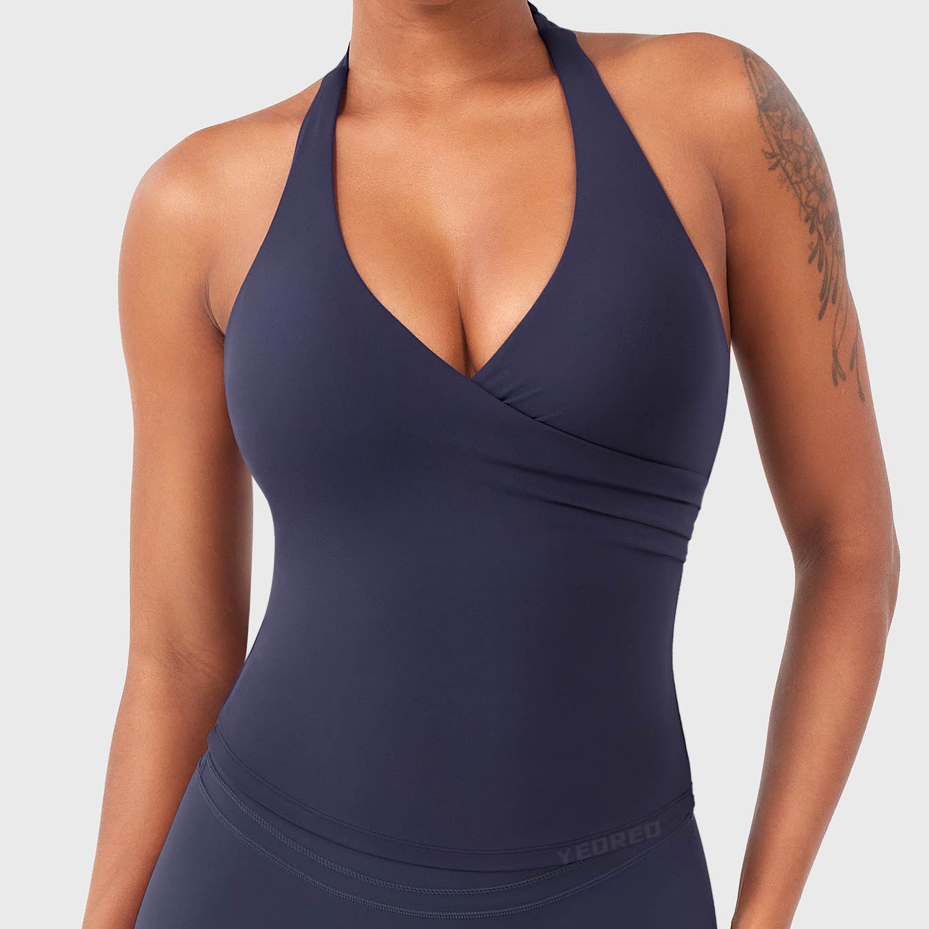 Yeoreo Elevine V Neck Halter Tank