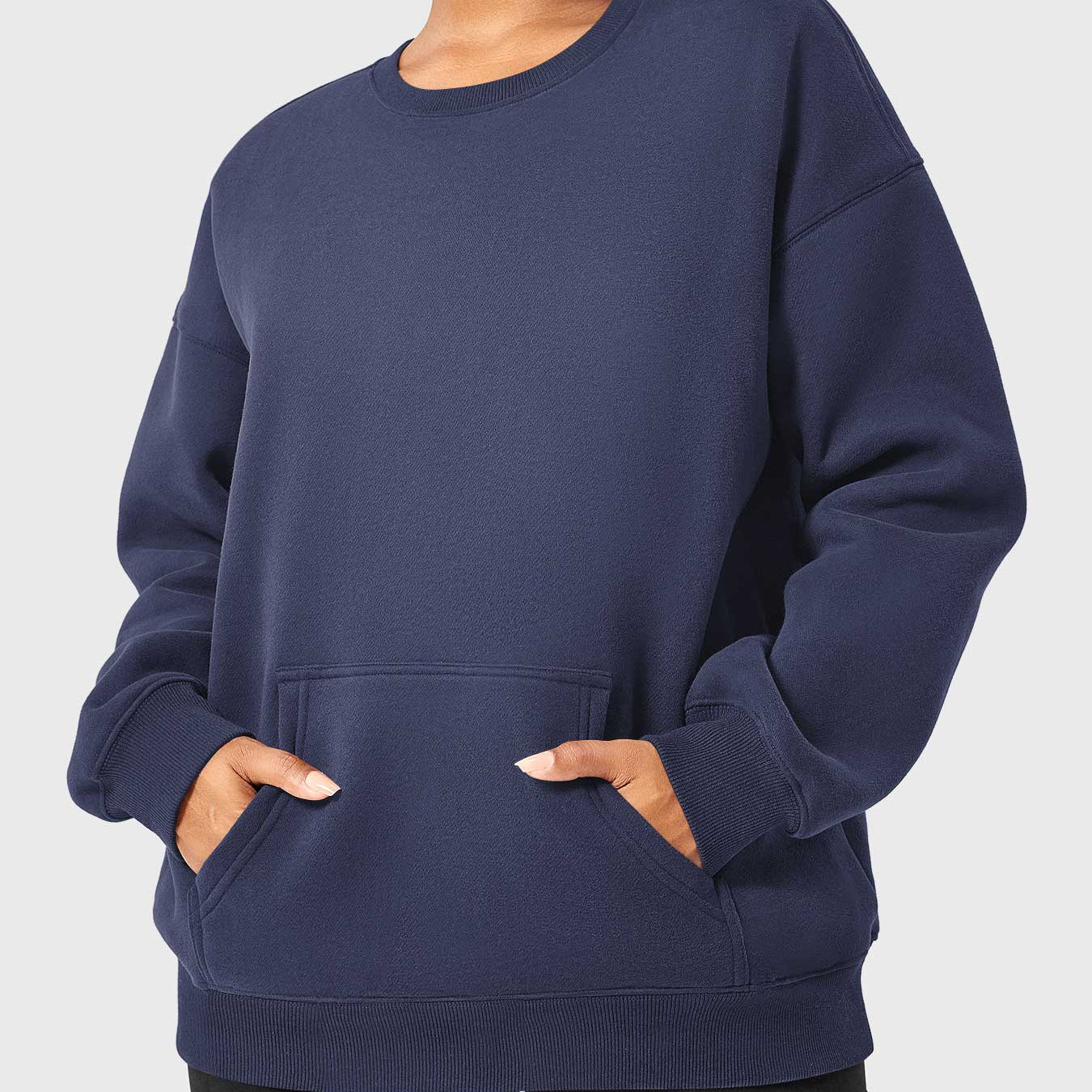 Yeoreo Jocely Oversized Fleece Sweatshirts