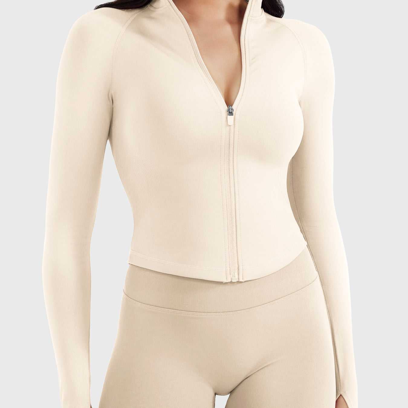 Yeoreo Antoniy SoftHue Seamless Zip Up Jacket