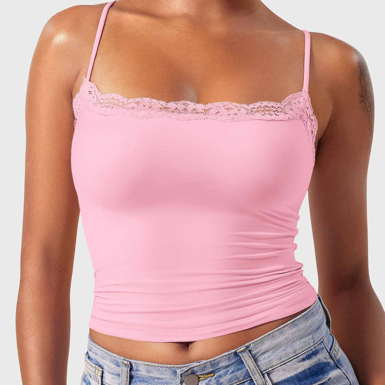 Yeoreo Annabely Square Neck Lace Tank