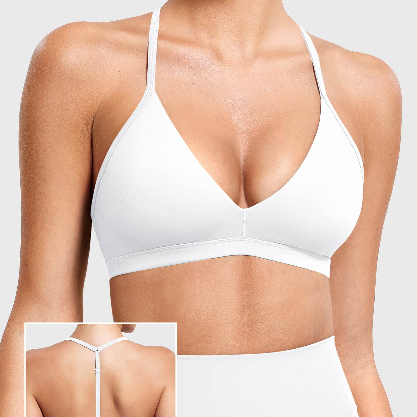 Yeoreo Ericie V Neck Sports Bra
