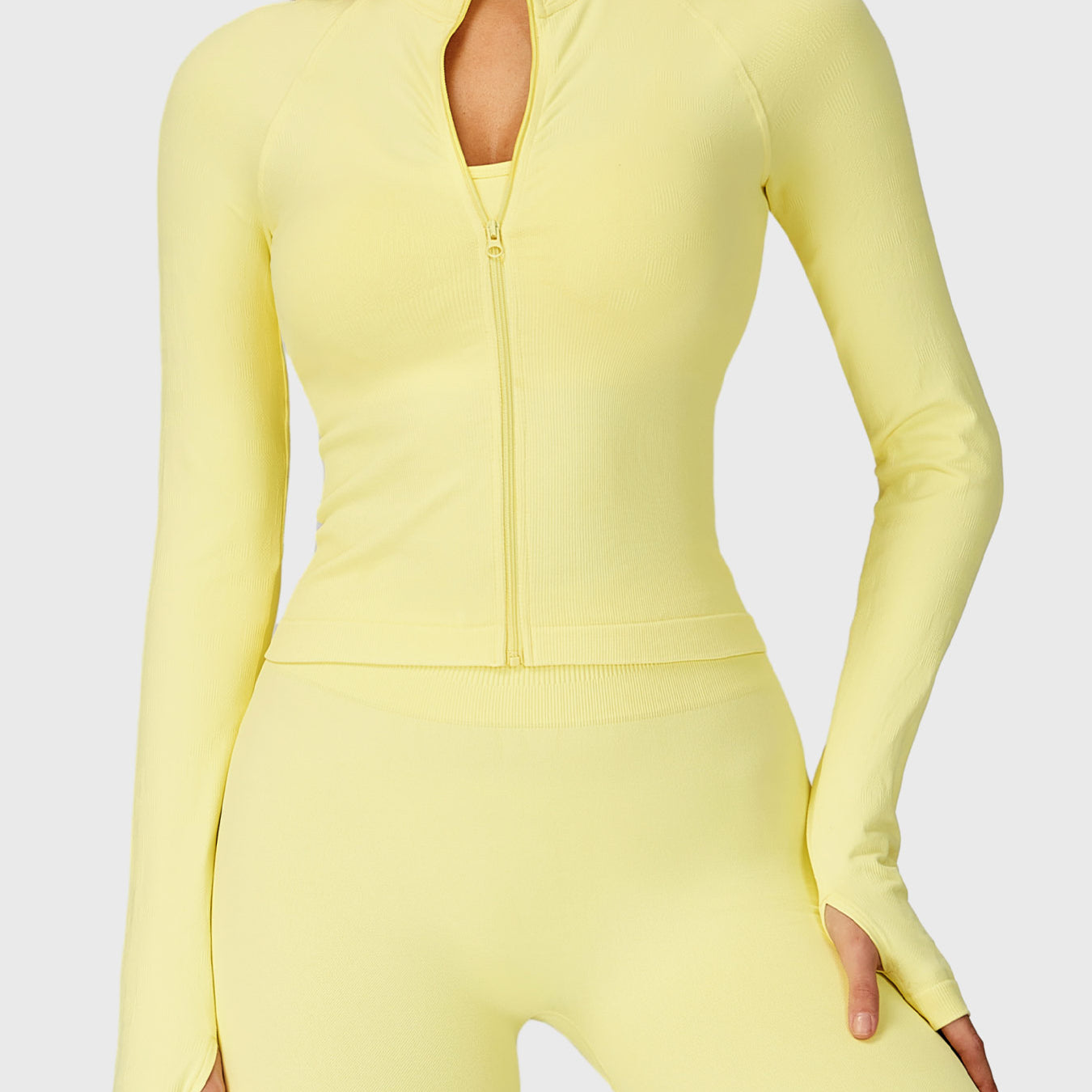 Yeoreo Alina Seamless Zip Up Jacket
