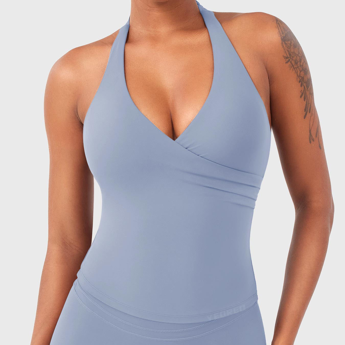 Yeoreo Elevine V Neck Halter Tank