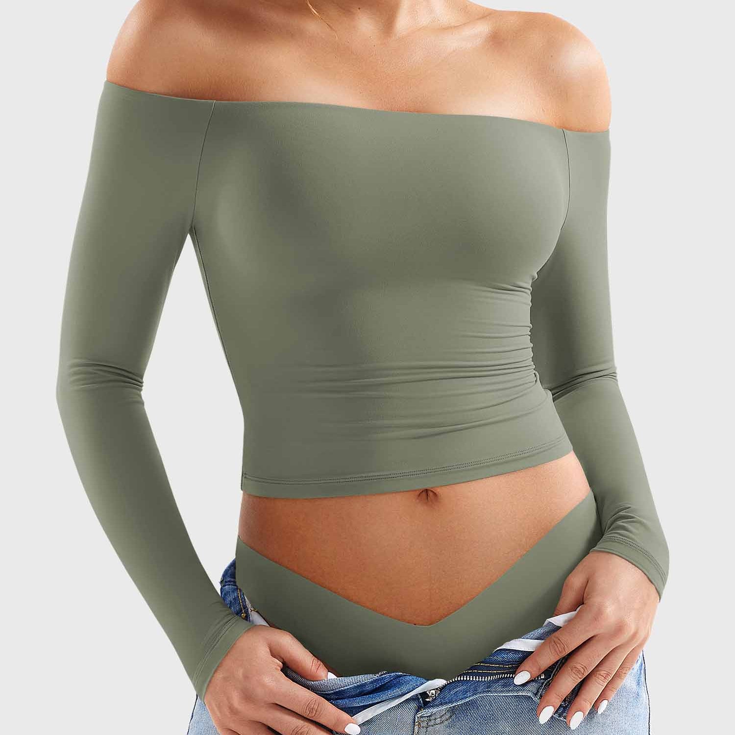 Yeoreo Luzlie Off Shoulder Top