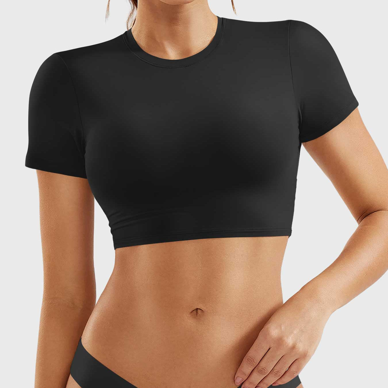 Yeoreo Colin Short Sleeves Crop Top