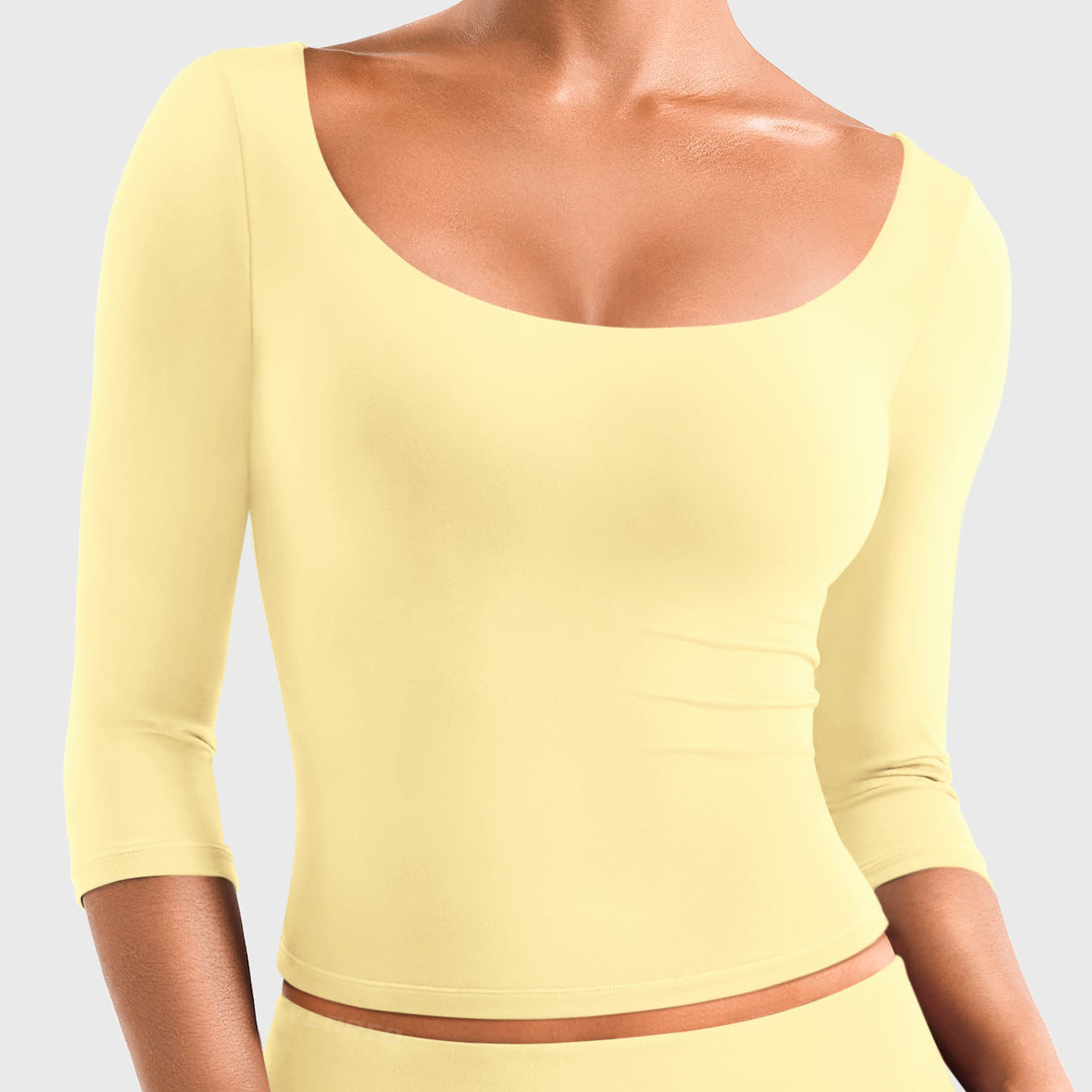 Yeoreo Hanlar 3/4 Sleeve Top