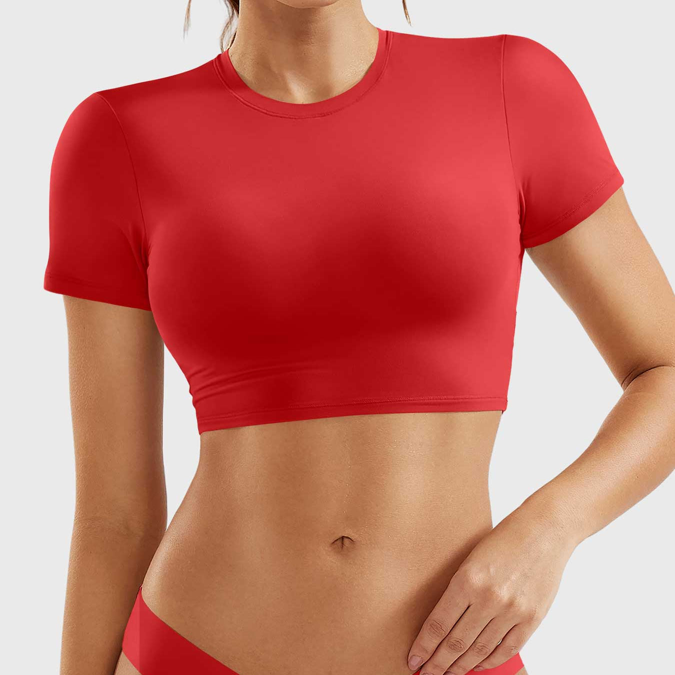 Yeoreo Colin Short Sleeves Crop Top