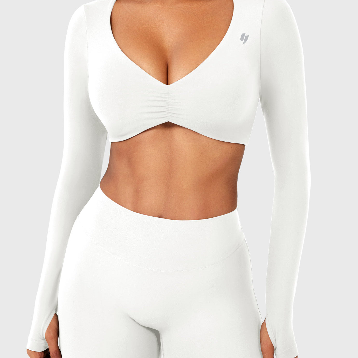 Yeoreo Agantha Ruched Long Sleeve Top