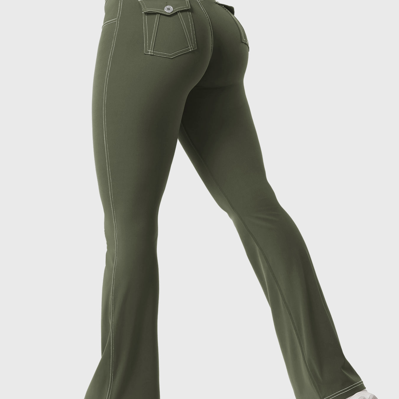 Yeoreo Bernicy CoreFlex Faux Denim Flared Leggings