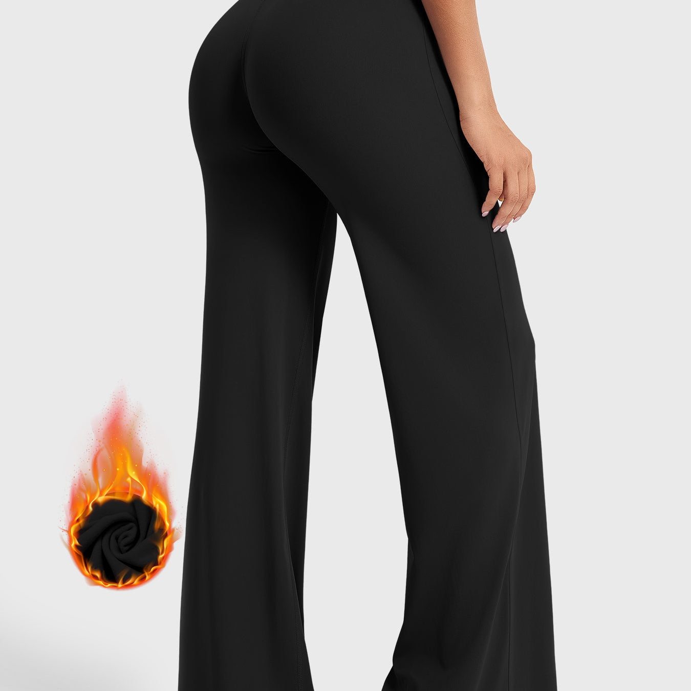 Yeoreo Eddiy 33" Fleece Straight Leg Leggings