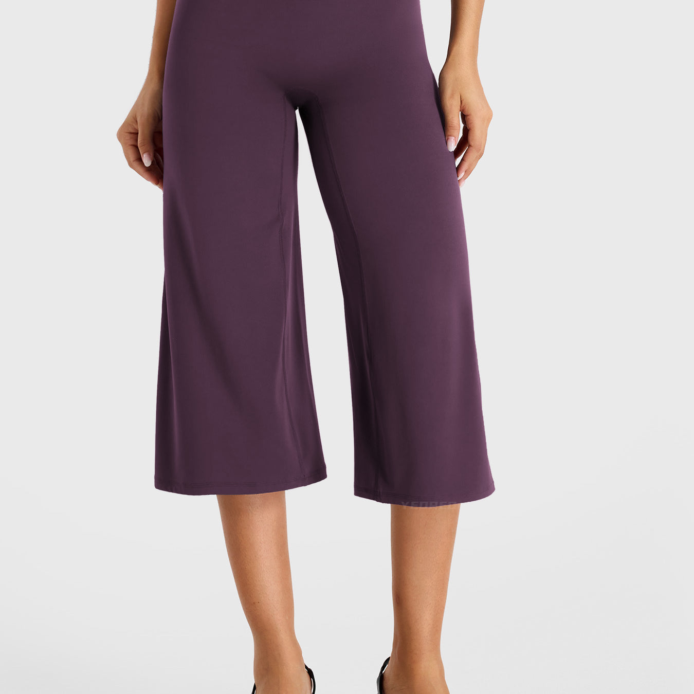 Yeoreo Samyer 21" Low Rise Wide Leg Capri Pants
