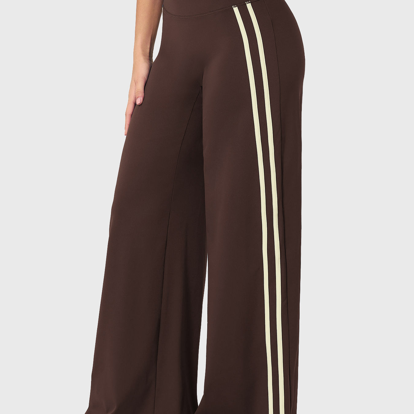 Yeoreo Fayza Side Stripe Straight Leggings