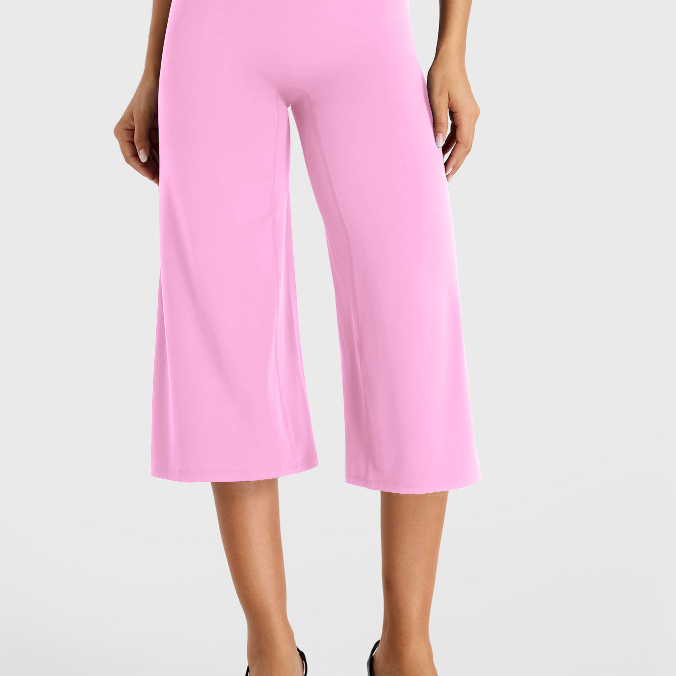 Yeoreo Samyer 21" Low Rise Wide Leg Capri Pants