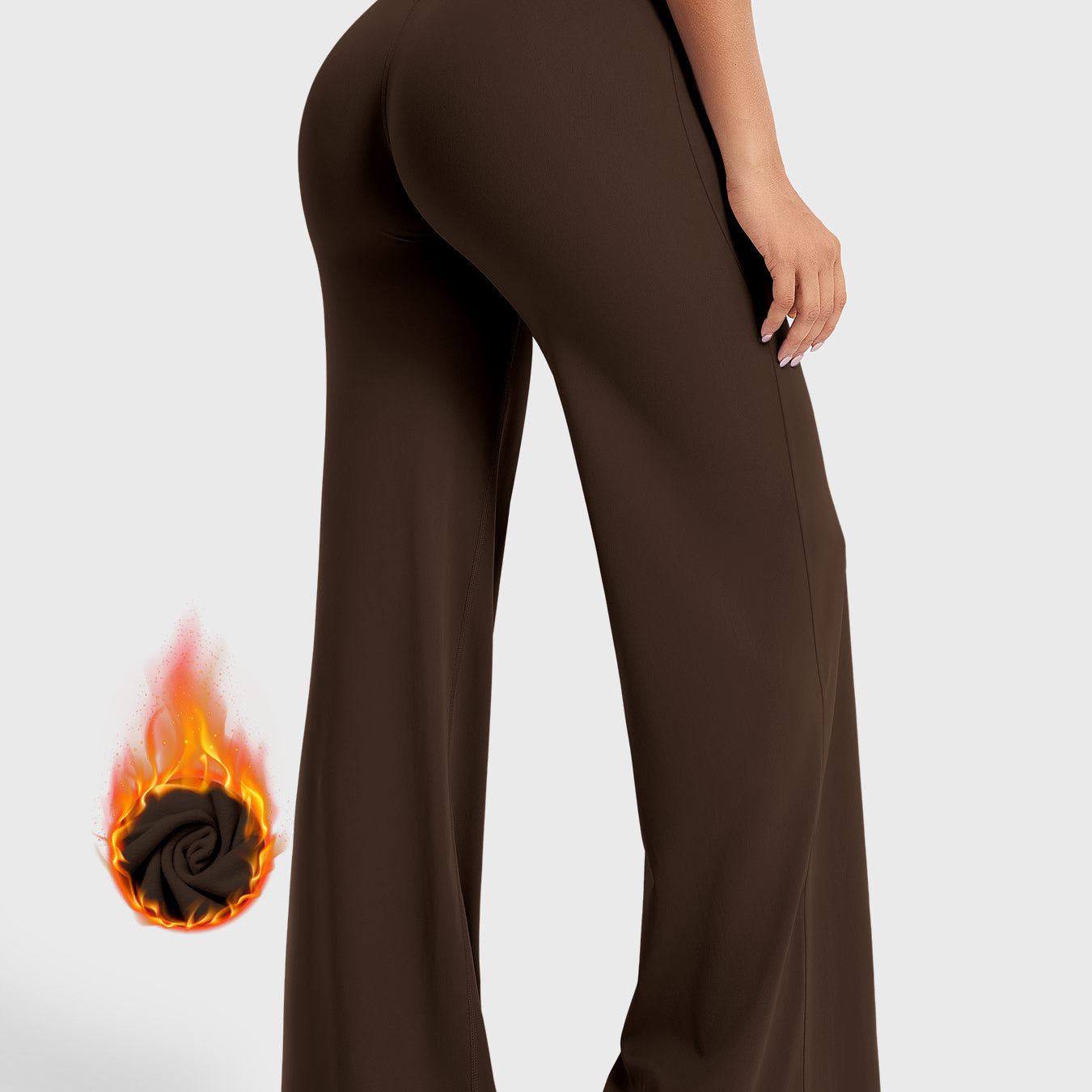 Yeoreo Eddiy 33" Fleece Straight Leg Leggings