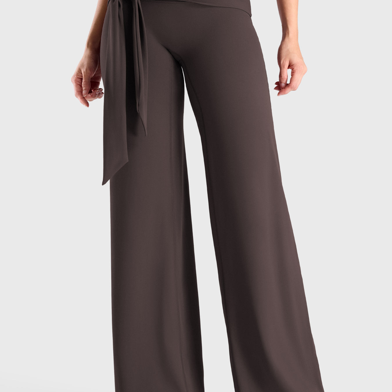 Yeoreo Danicaxi Tie-Waist Straight Leggings