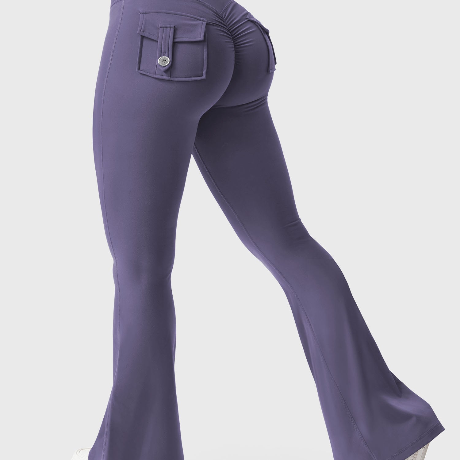 Yeoreo Brittany Flared Leggings with Pockets