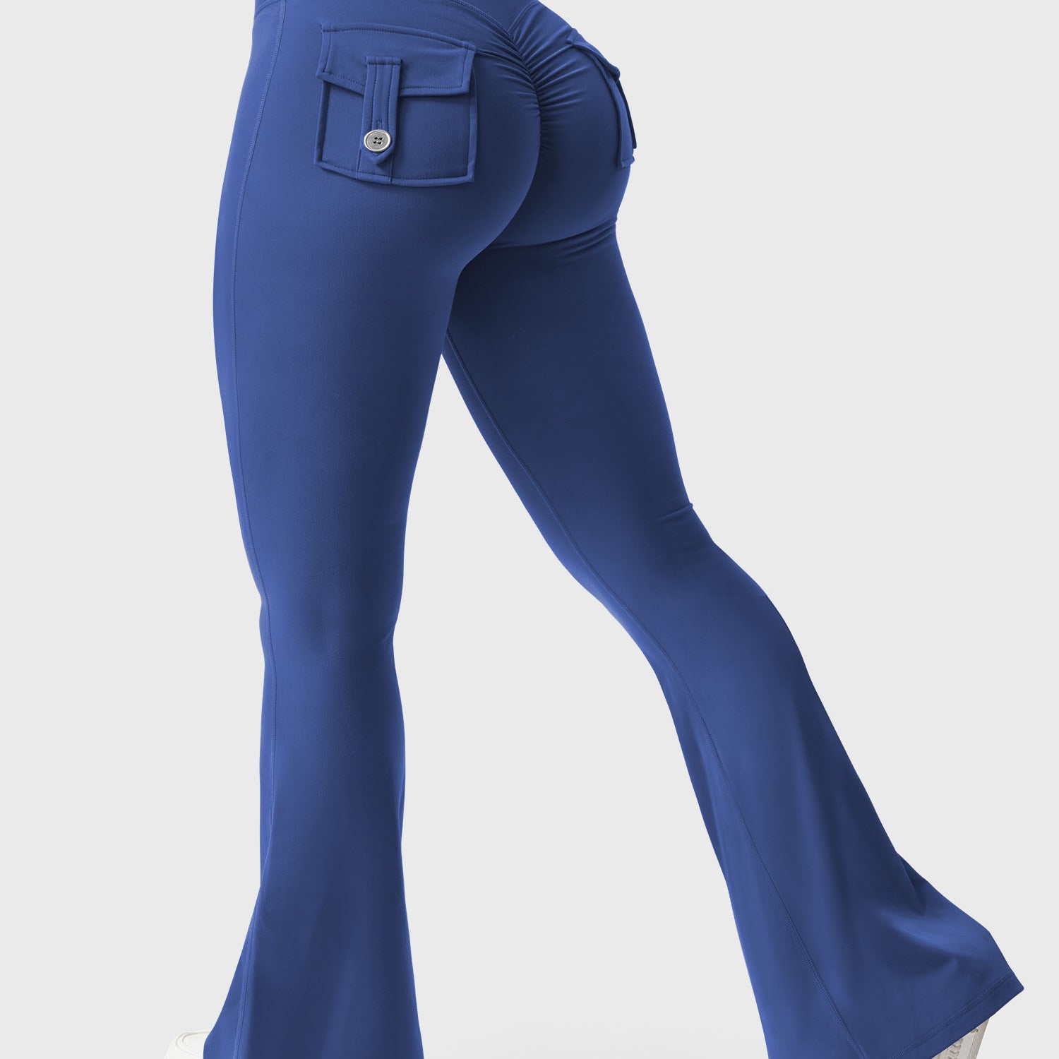 Yeoreo Brittany Flared Leggings with Pockets