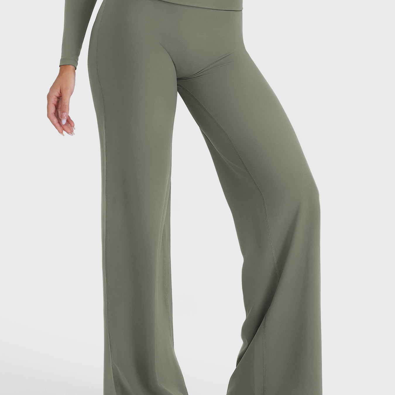 Yeoreo Eddiy 31.5" Fold Over Straight Leggings