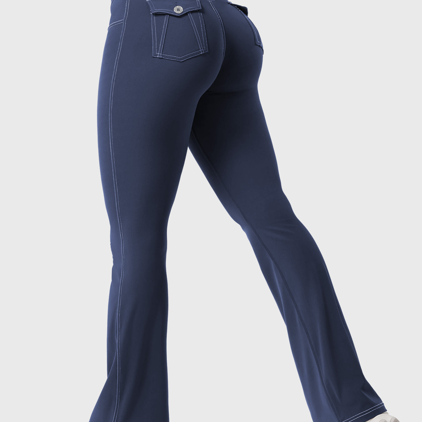Yeoreo Bernicy CoreFlex Faux Denim Flared Leggings