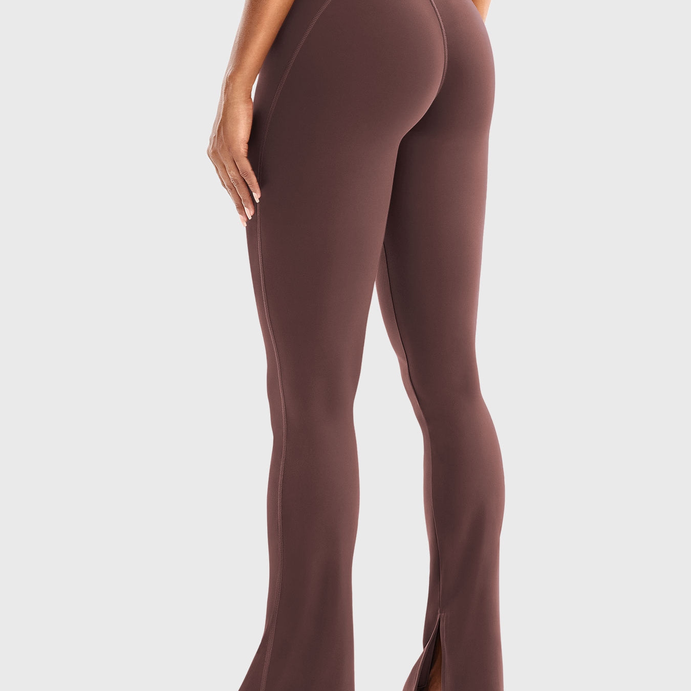 Yeoreo Nasreen Flare Split Hem Leggings