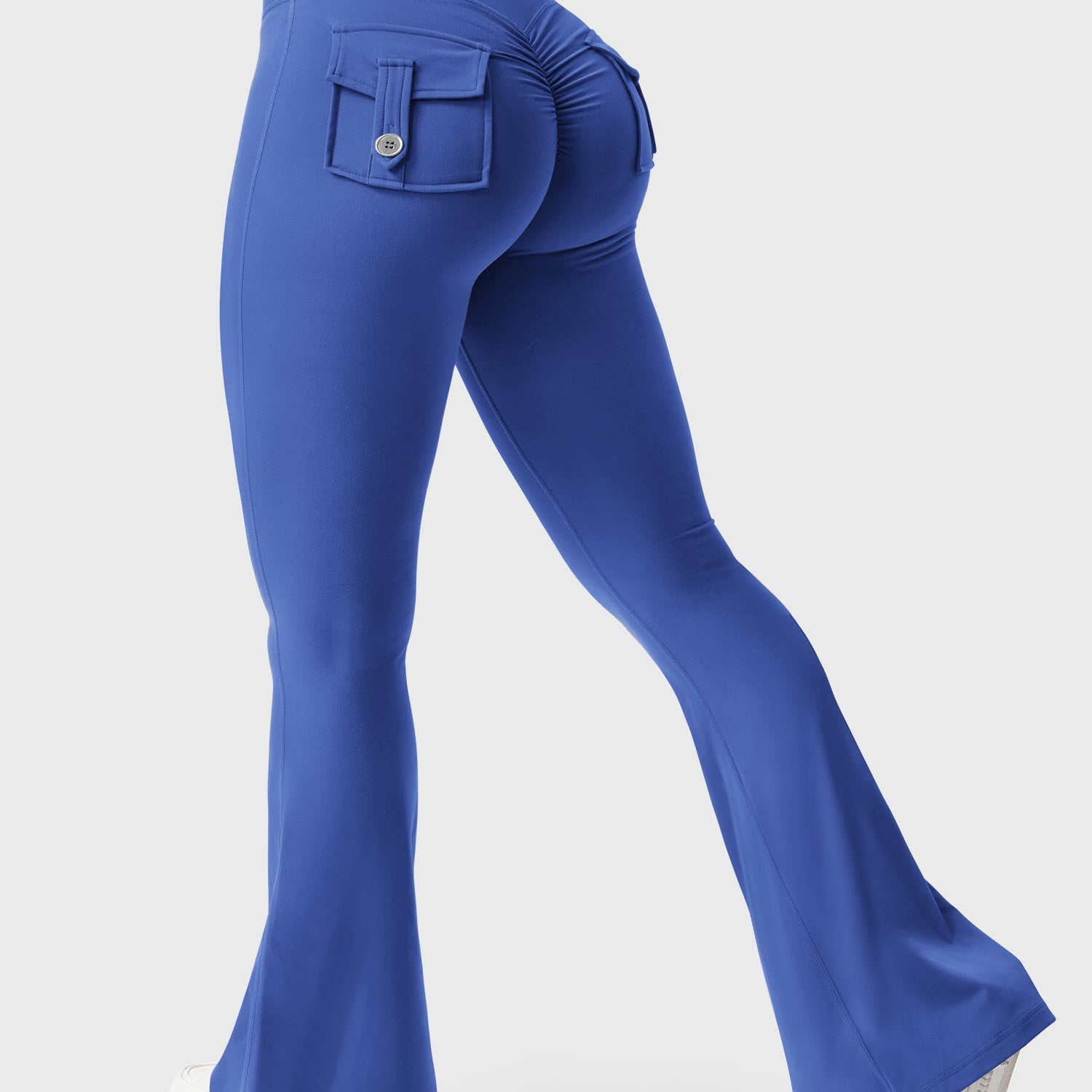 Yeoreo Brittany Flared Leggings with Pockets