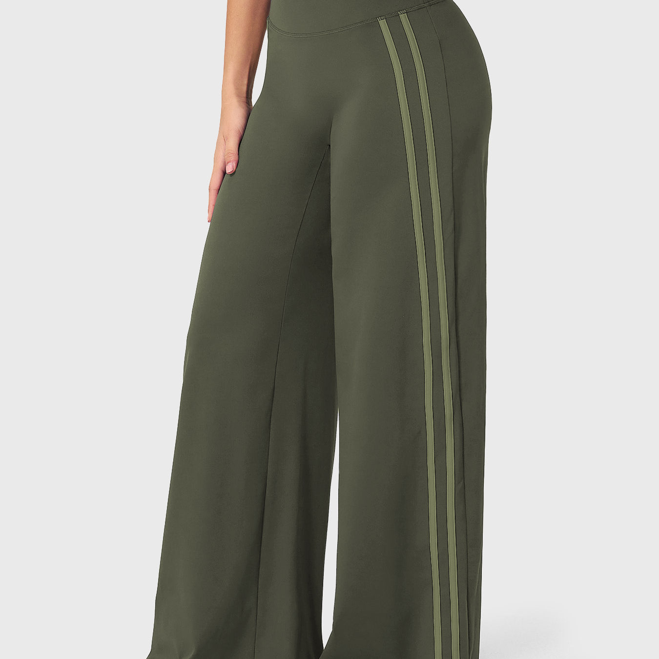 Yeoreo Fayza Side Stripe Straight Leggings