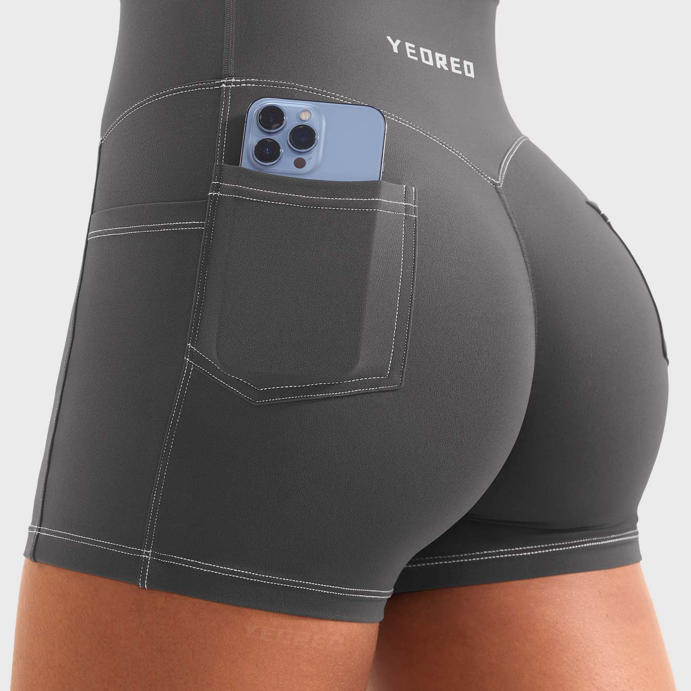 Yeoreo Bernicy 3.6" Faux Denim Shorts