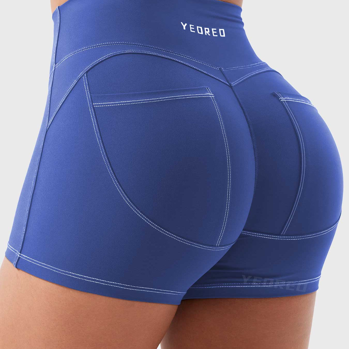 Yeoreo Astridy 3.6" Faux Denim Shorts