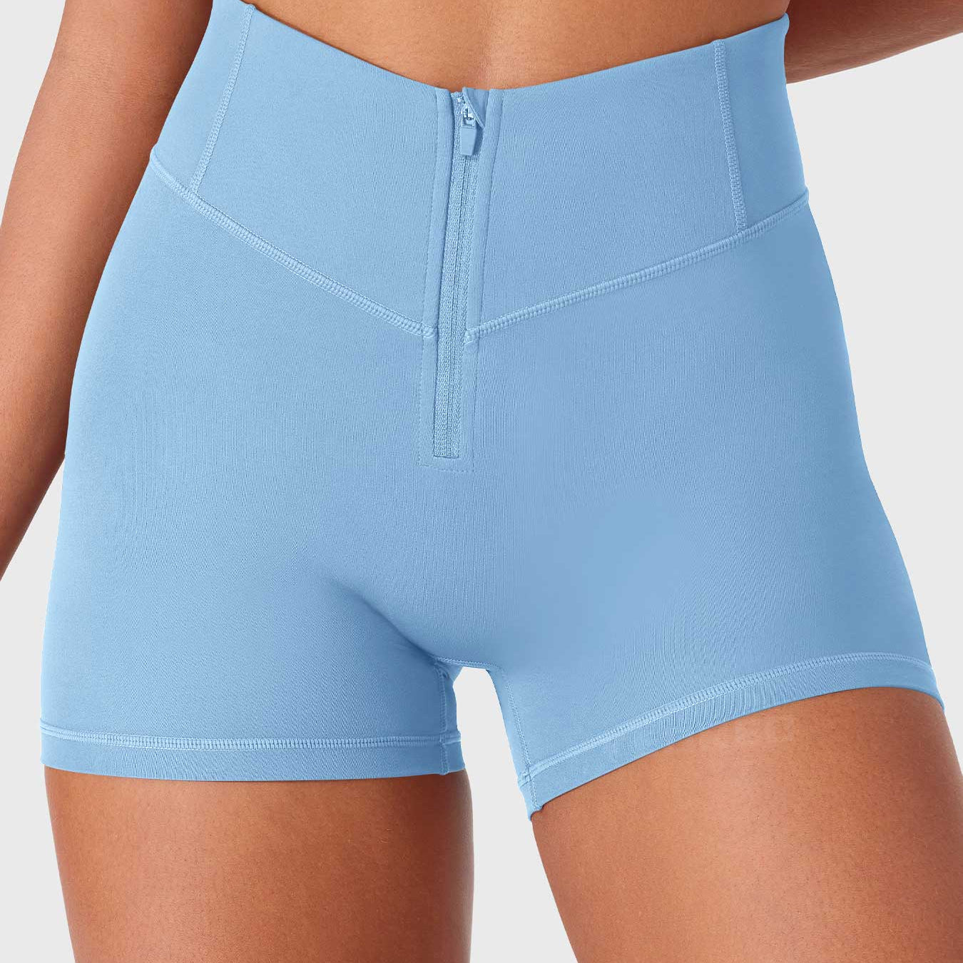 Yeoreo Charloty Zip Front CoreFlex Shorts