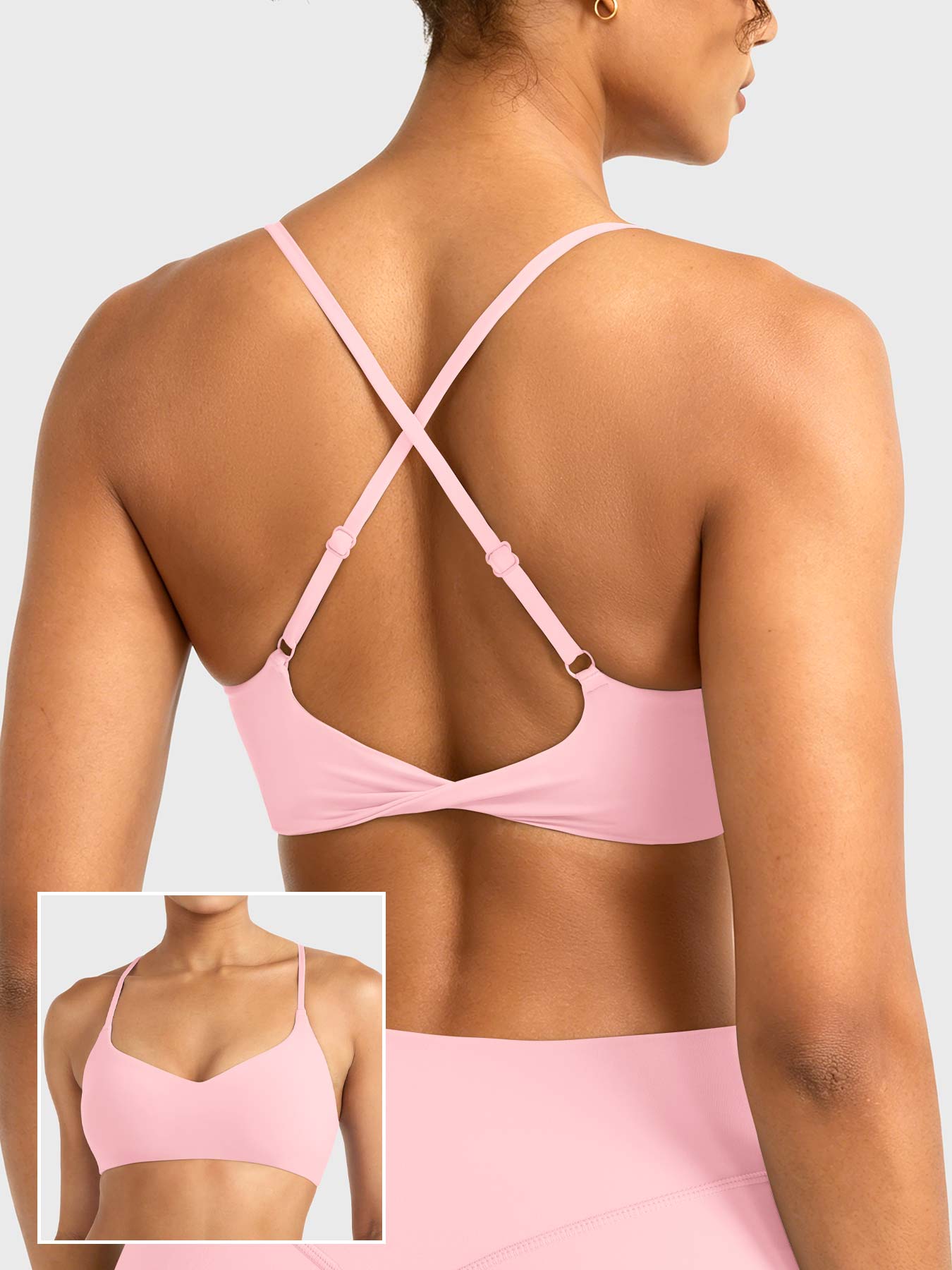 Yeoreo Wawiay Twist Back Sports Bra