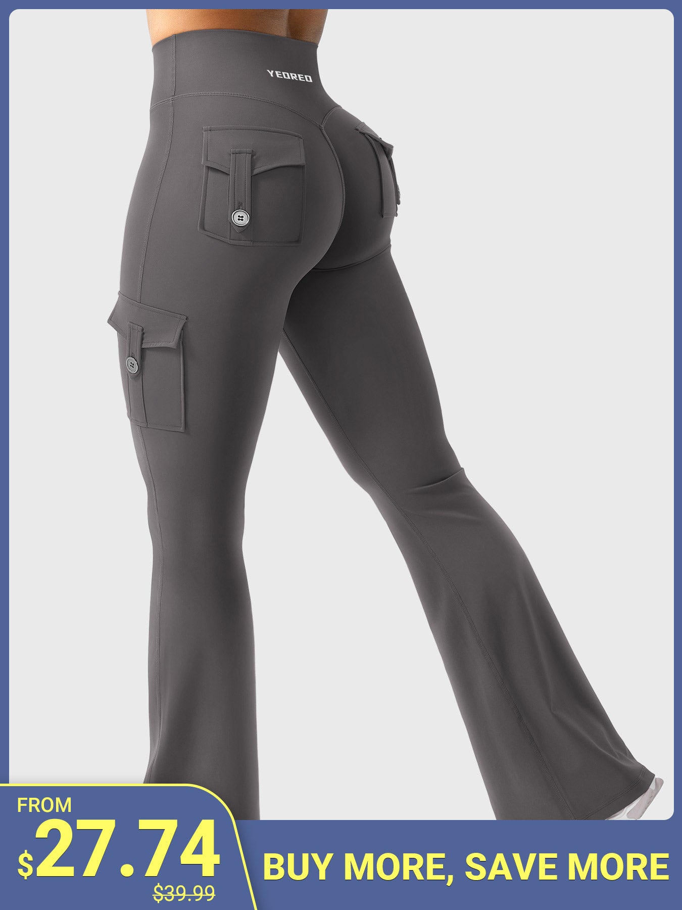 Yeoreo Hedda 32" CoreFlex Flared Leggings